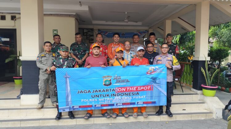Dari Percetakan Negara, Jaga Jakarta On The Spot Polisi dan Warga Satukan Langkah Wujudkan Jakarta Aman
