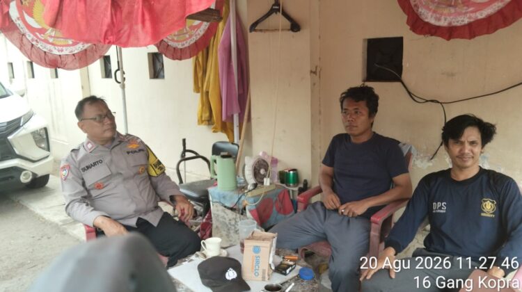 Perkuat Keamanan Lingkungan, Polisi Ajak Warga Johar Baru Tingkatkan Kewaspadaan