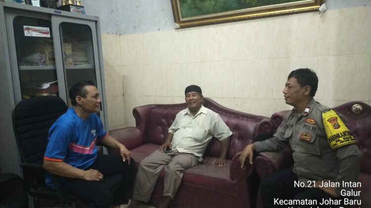 Polisi dan Warga Galur Perkuat Deteksi Dini Gangguan Kamtibmas Lewat Sambang Malam