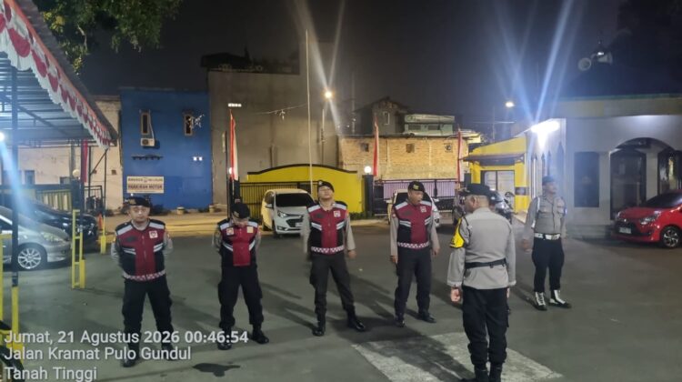 Kanit Samapta Pimpin Operasi Cipta Kondisi, Polisi Persempit Ruang Gerak Kejahatan Jalanan di Johar Baru