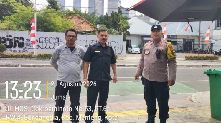Bhabinkamtibmas Gondangdia Perkuat Sambang, Warga Diingatkan Waspada Jambret