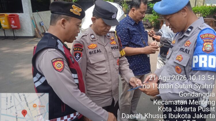Provost Polsek Metro Menteng Gelar Gaktibplin, Cek HP 23 Personel Terkait Judol dan Pinjol
