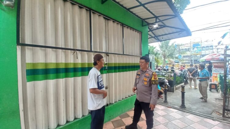 Bhabinkamtibmas Kebon Kacang Sambangi Warga RW 07, Sampaikan Imbauan Kamtibmas