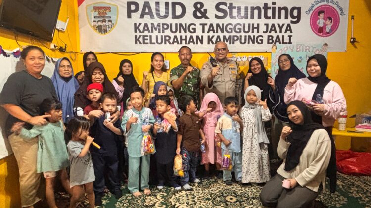 Sinergitas TNI-Polri Dukung Pendidikan Anak Usia Dini di PAUD Kejora Kampung Bali
