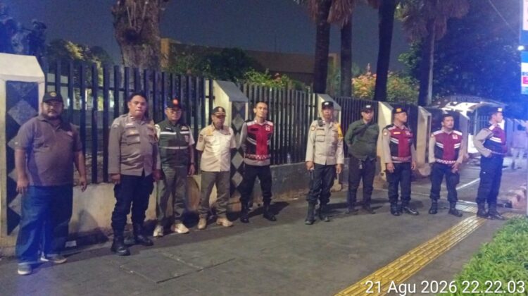 Patroli Tiga Pilar Senen Jaga Kamtibmas, Sasar Titik Rawan 3C