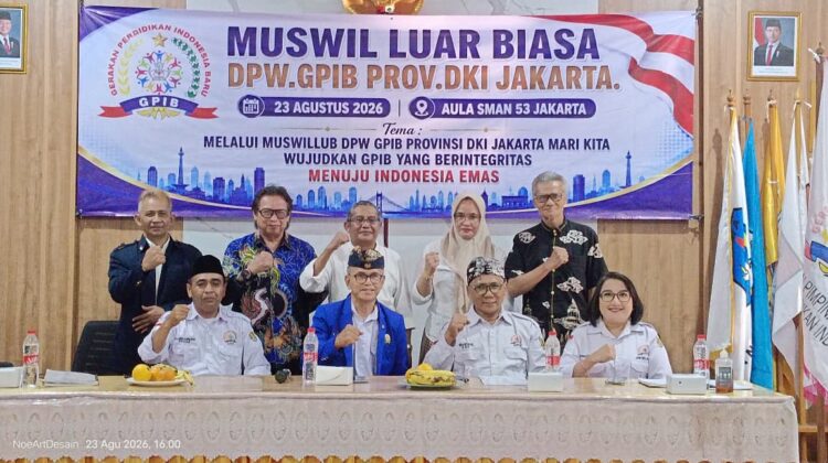 Edy Dwiyanto Pimpin GPIB DKI Jakarta, Konsolidasi dan Pendidikan Jadi Prioritas