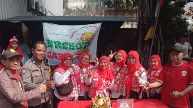 Bhabinkamtibmas Pasar Baru Apresiasi Warga Jaga Kamtibmas Saat Perayaan HUT RI ke-81