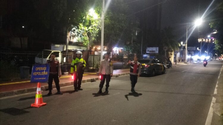 Konsisten Polri Dalam Operasi Cipta Kondisi Stasioner” Polsek Sawah Besar Persempit Ruang Gerak Pelaku Kejahatan