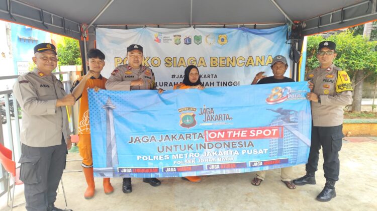 Jaga Jakarta On The Spot, Polsek Johar Baru Rangkul Warga Ciptakan Lingkungan Aman