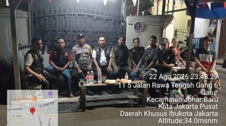 Polsek Johar Baru Rangkul Pokdar Kamtibmas, Perkuat Deteksi Dini Gangguan Keamanan