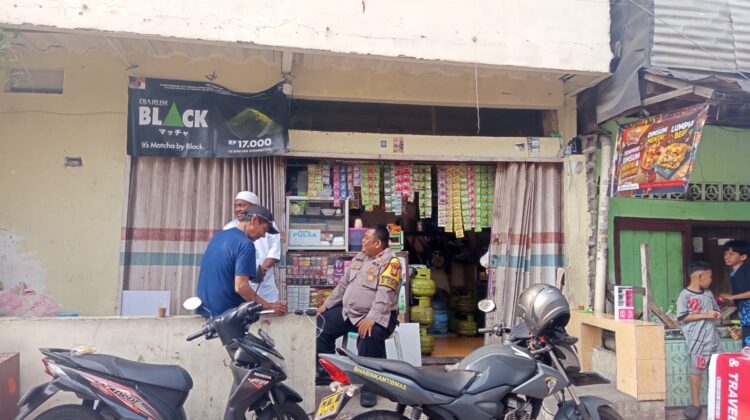 Bhabinkamtibmas Petamburan Perkuat Sinergitas dengan Unsur Kewilayahan Melalui Koordinasi Kamtibmas