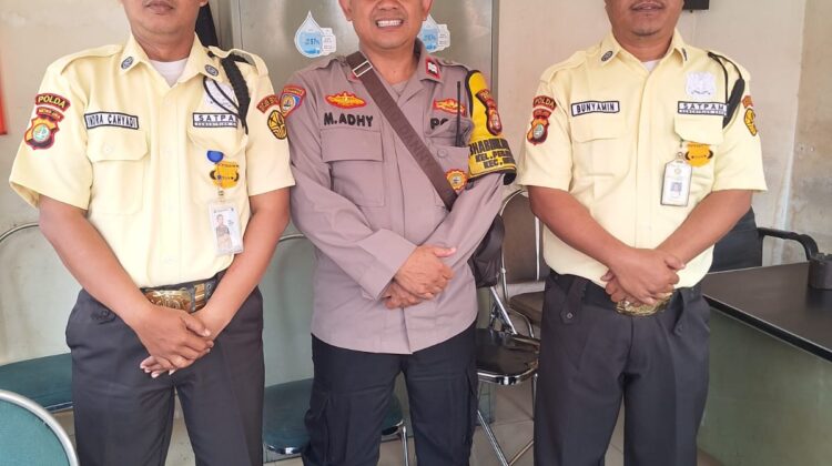 Cegah Gangguan Kamtibmas, Bhabinkamtibmas Perkuat Pengamanan Kawasan Perkantoran EBTKE