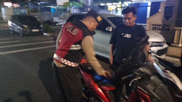 Polisi Gelar Razia Stasioner di Kawasan Stasiun Senen, Antisipasi Kejahatan Jalanan