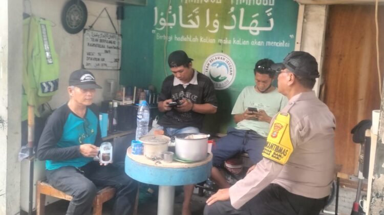 Bhabinkamtibmas Hadir di Tengah Warga, Cooling System Perkuat Pesan Damai di Johar Baru