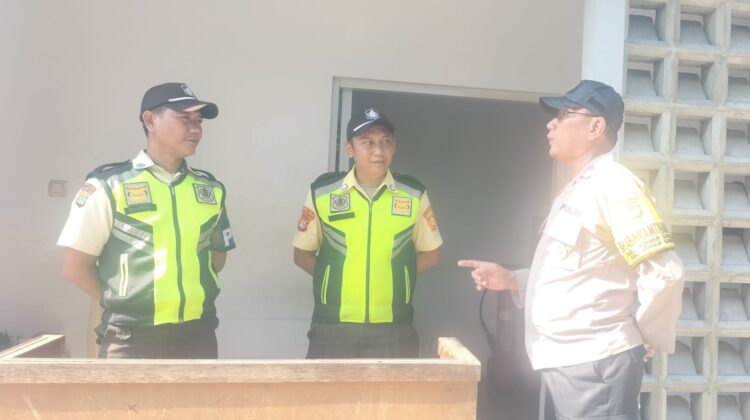 Jaga Aset Negara Tetap Aman, Bhabinkamtibmas Johar Baru Perkuat Sinergi dengan Security