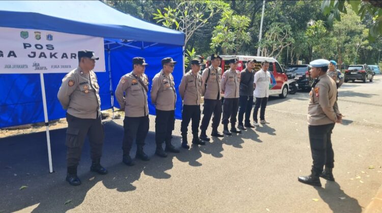 Propam Jakarta Pusat Cek Kesiapan Personel Jelang Pengamanan Jaga Jakarta