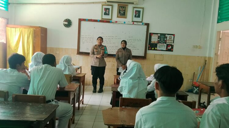 Cegah Pelajar Terlibat Demo dan Tawuran, Polisi Sambangi SMK Al Makmur