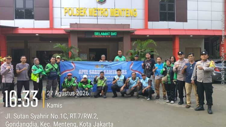 Perkuat Sabuk Kamtibmas, Polsek Metro Menteng Rangkul Potmas Jaga Jakarta Tetap Aman