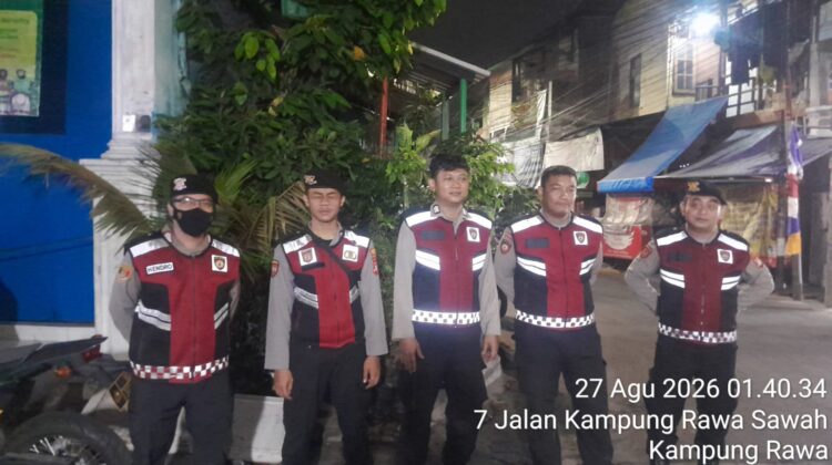 Patroli Dini Hari Diperkuat, Polsek Johar Baru Antisipasi Kejahatan Jalanan dan Tawuran