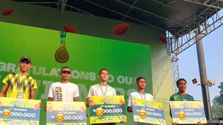 Prajurit Yonif 320 Kostrad sabet Podium Ajang Lari 5 K