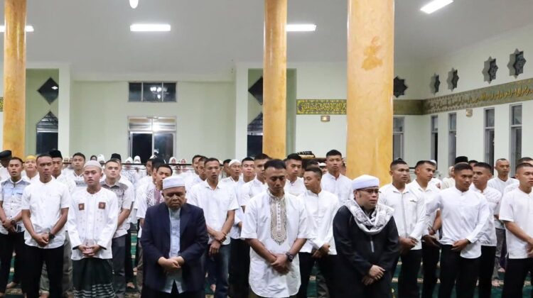 Yonif 330/Tri Dharma Peringati Maulid Nabi 1448 H,Perkuat Iman Dan Keteladanan Prajurit