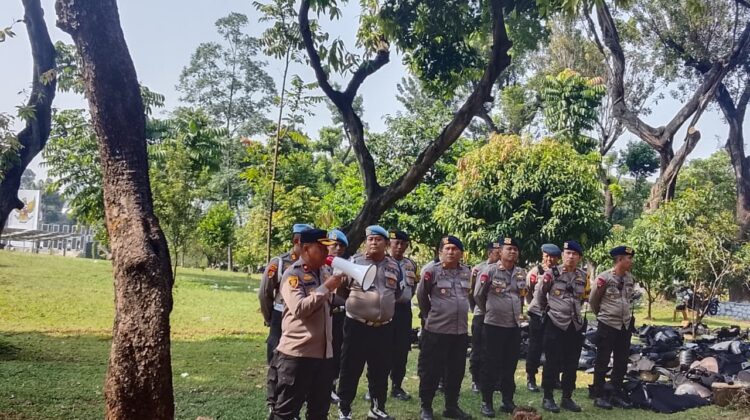 Kapolsek Kemayoran Pimpin 279 Personel, Kawal Aspirasi dengan Humanis dan Profesional