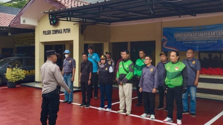 Polisi dan Warga Bersinergi, Sabuk Kamtibmas Jadi Kekuatan Jaga Cempaka Putih