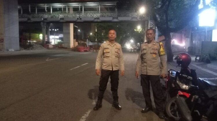 Polsek Senen Tingkatkan Patroli Dini Hari, Antisipasi Tawuran dan Kejahatan 3C