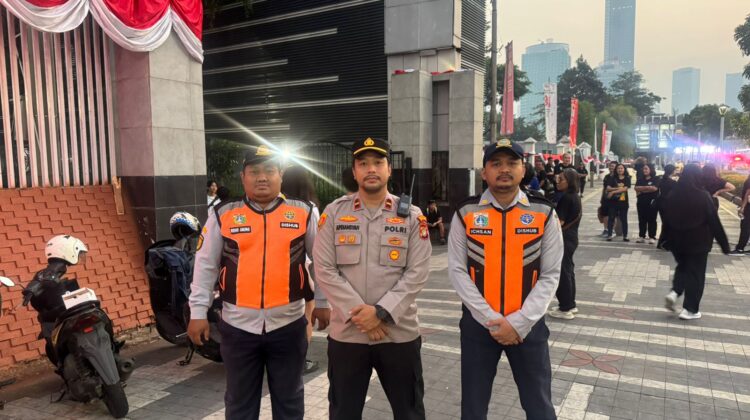 Polsek Metro Tanah Abang Amankan Jalan Santai Promosi Gonzaga Festival 2026 di GBK