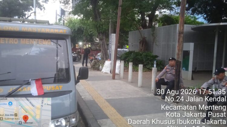 Cegah Kejahatan Jalanan, Tiga Pilar Menteng Perkuat Patroli di Kawasan Blora