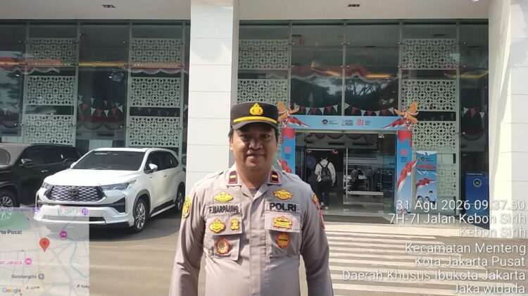 Jelang Aksi APGI 3T, Polsek Metro Menteng Siapkan Pengamanan Humanis di Kantor BGN