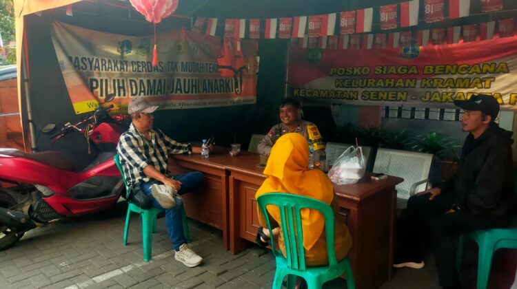 Bhabinkamtibmas Polsek Senen Buka Konsultasi Kamtibmas untuk Warga Kramat