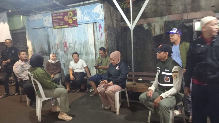 Siskamling di Perbatasan Petamburan–Benhil, Tiga Pilar Bersinergi Jaga Kamtibmas dan Cegah Tawuran