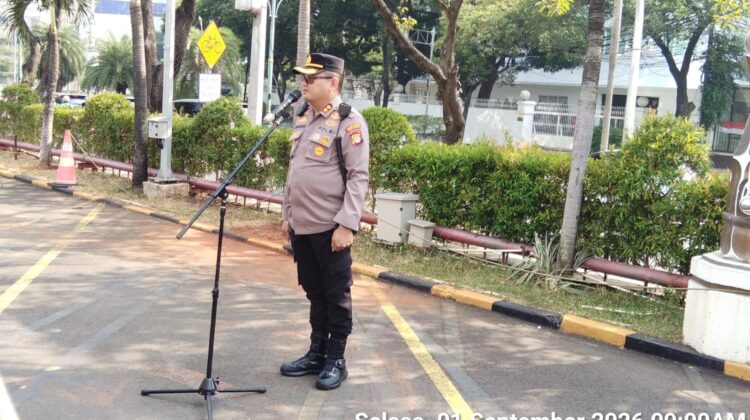 Polsek Metro Menteng Siapkan Pengamanan Humanis Aksi Petani Tebu di Kantor Kemenko Pangan