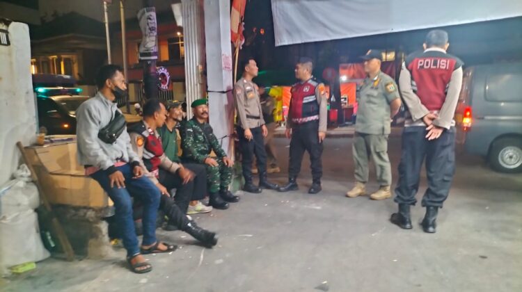 Tiga Pilar Gelar Patroli Gabungan di Senen, Sinergi Antisipasi Gangguan Kamtibmas