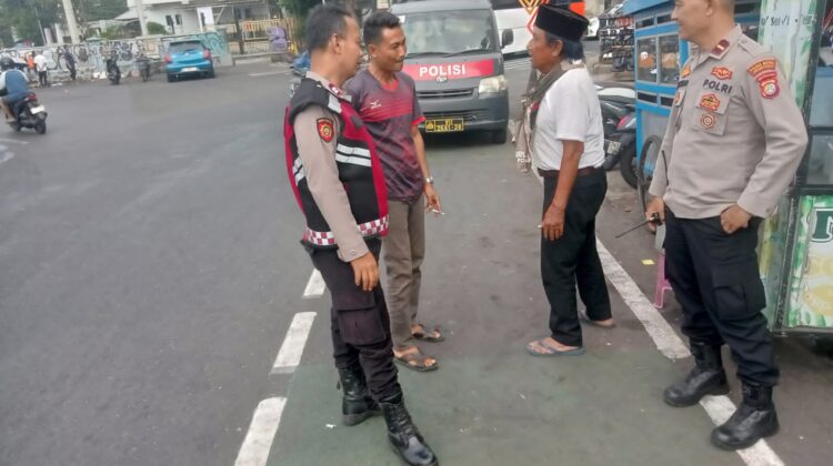 Polisi Sambangi Pasar Poncol Bungur, Imbau Warga Tak Terprovokasi Hoaks