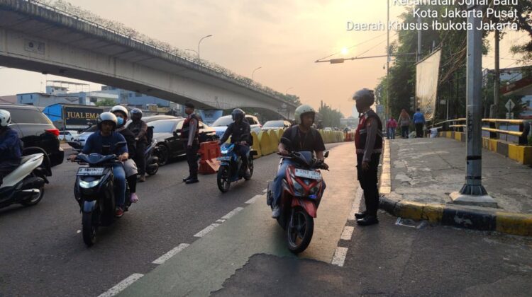 Polisi Hadir di Pagi Hari, Gatur Lalin di Galur Antisipasi Kemacetan dan 3C