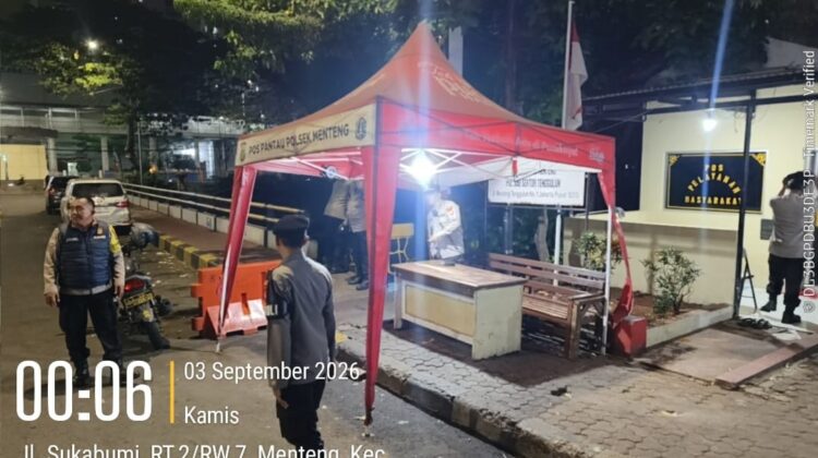 Tengah Malam, Polisi Perketat Menteng-Tenggulun Cegah Tawurana,