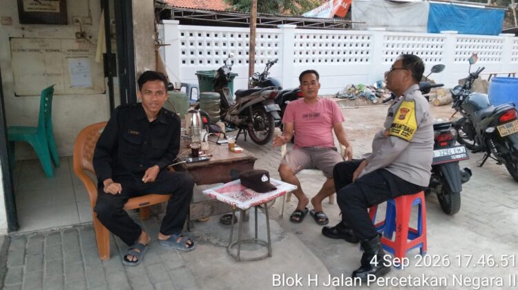Sambang dan Cooling System, Polisi Perkuat Keamanan Bersama Warga di Johar Baru