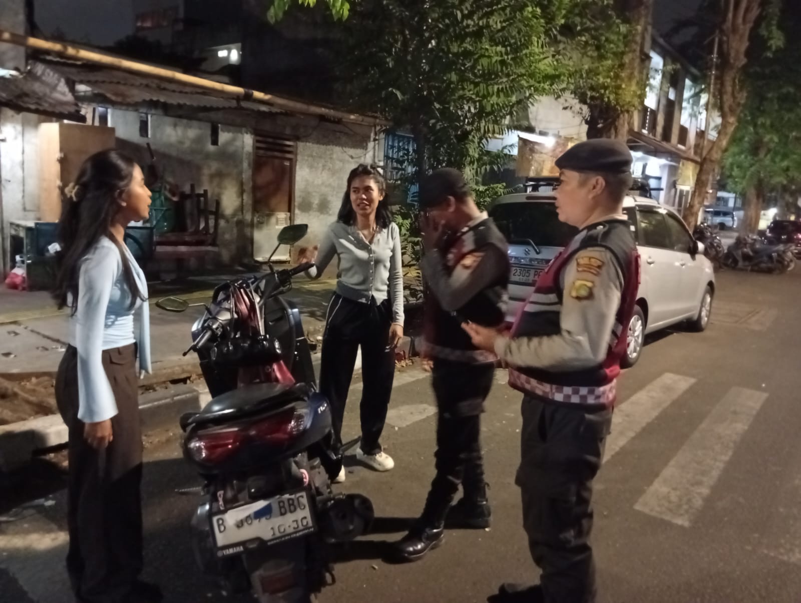 Razia Stasioner di Pasar Senen, Polisi Amankan Motor Tanpa Plat dan Surat