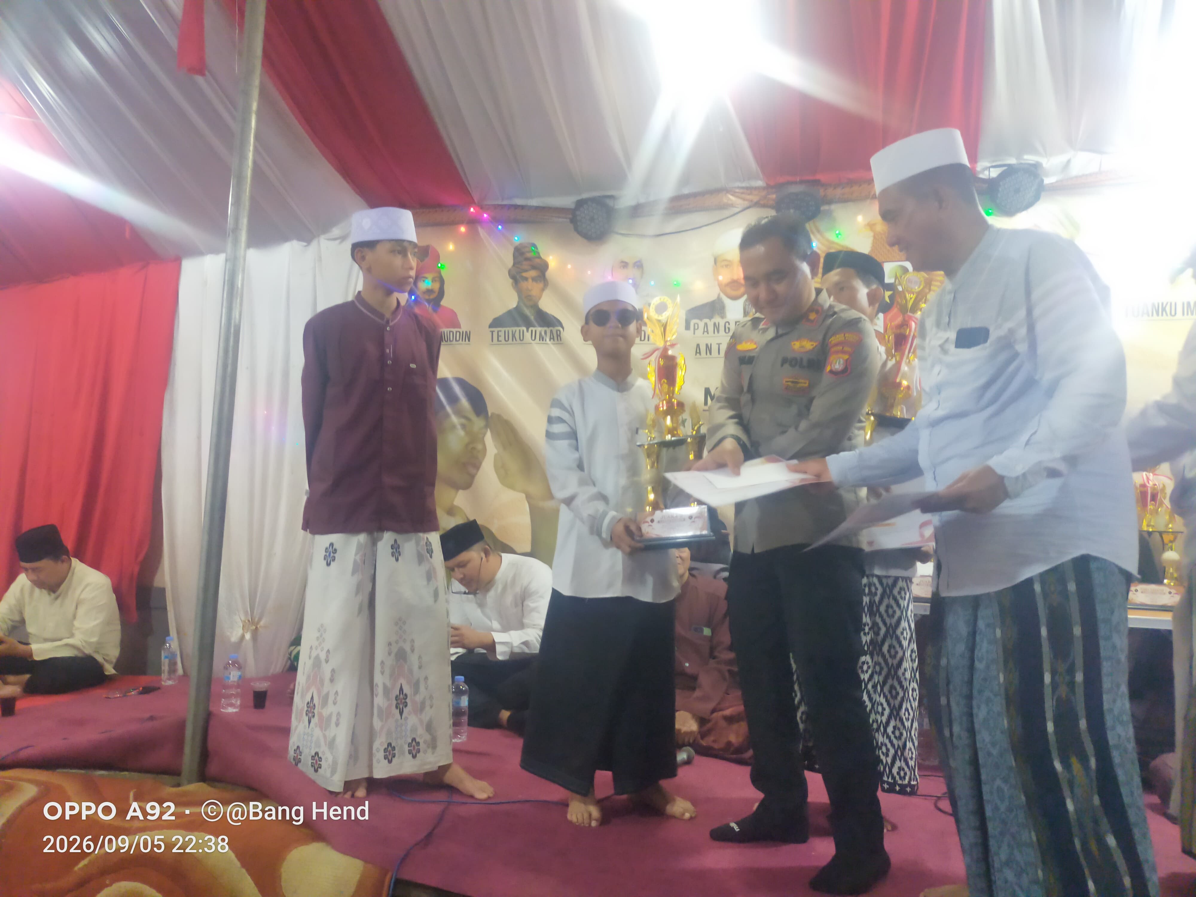 Kapolsek Senen Bersama Tiga Pilar Sambangi Tokoh Agama, Bahas Kamtibmas