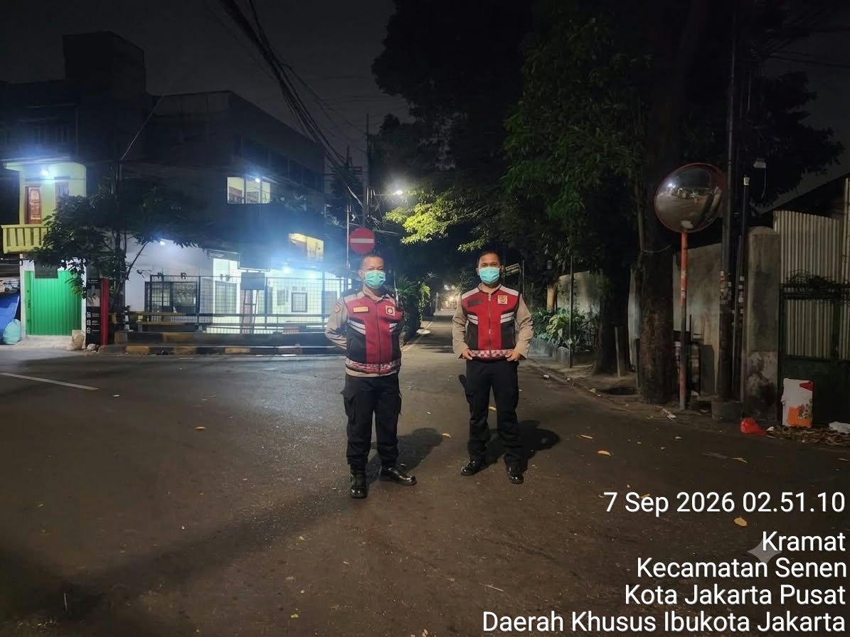 Polisi Plotting Jelang Pagi Antisipasi Tawuran dan Kejahatan di Senen