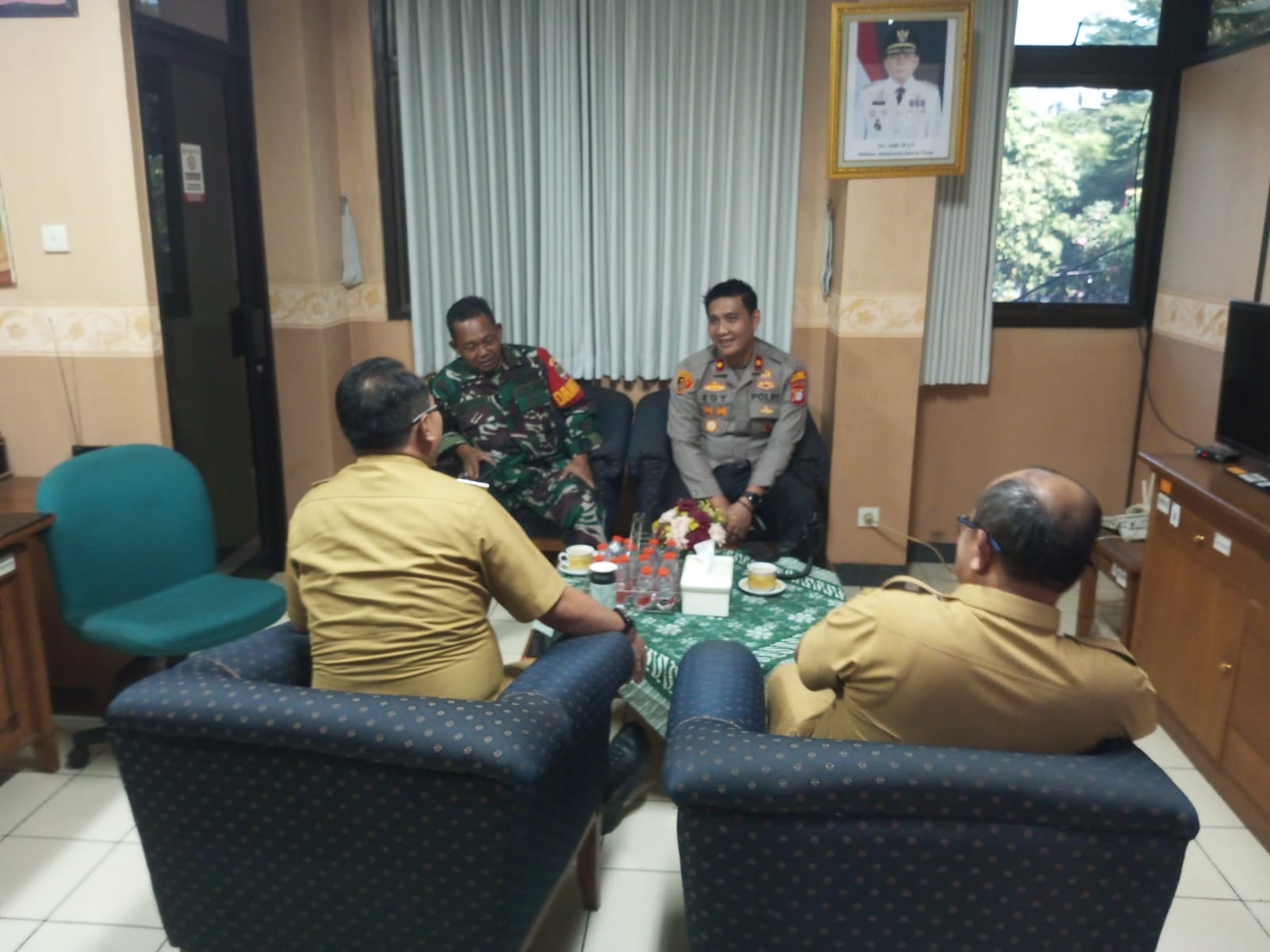 Kapolsek Sawah Besar Perkuat Sinergi Forkopimcam