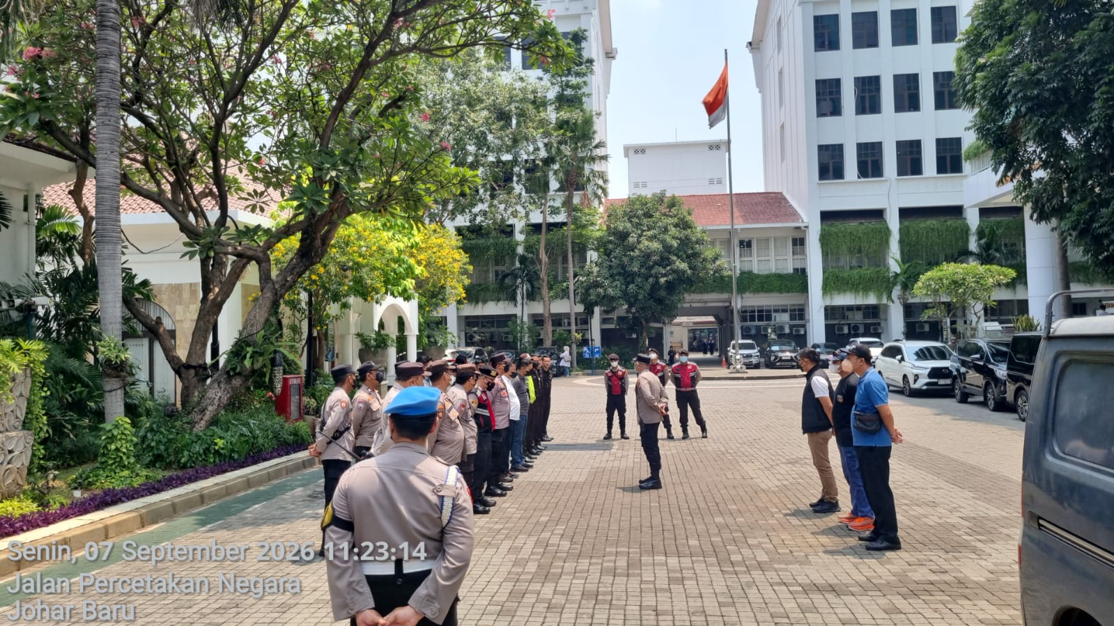 Apel Pelayanan Digelar, Polisi Siapkan Pengamanan Humanis Aksi Unjuk Rasa di Kantor BPOM