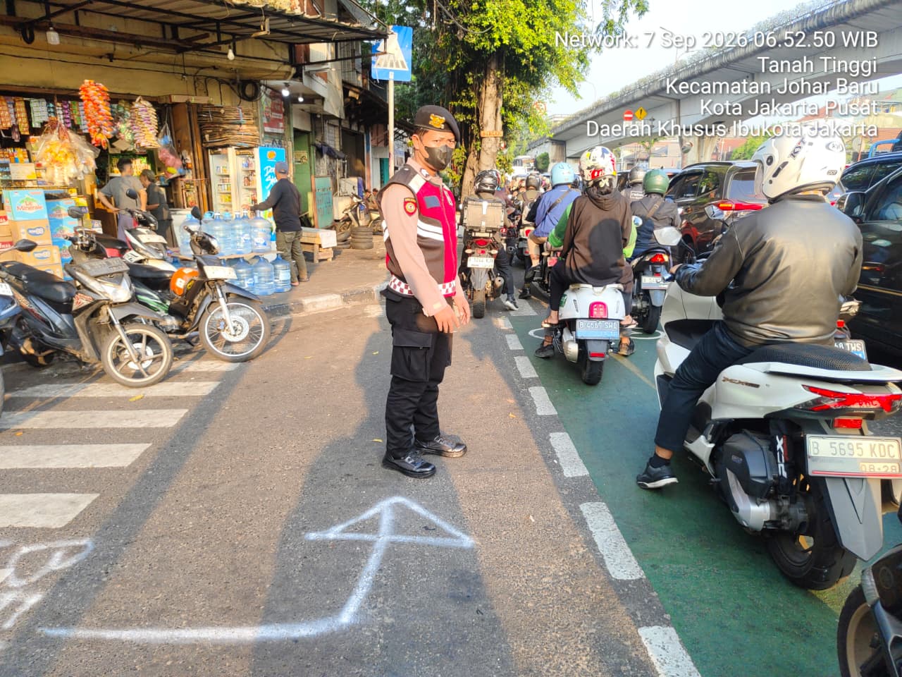 Pengaturan Lalu Lintas Pagi Hari, Polisi Antisipasi Macet dan Kejahatan Jalanan di Galur