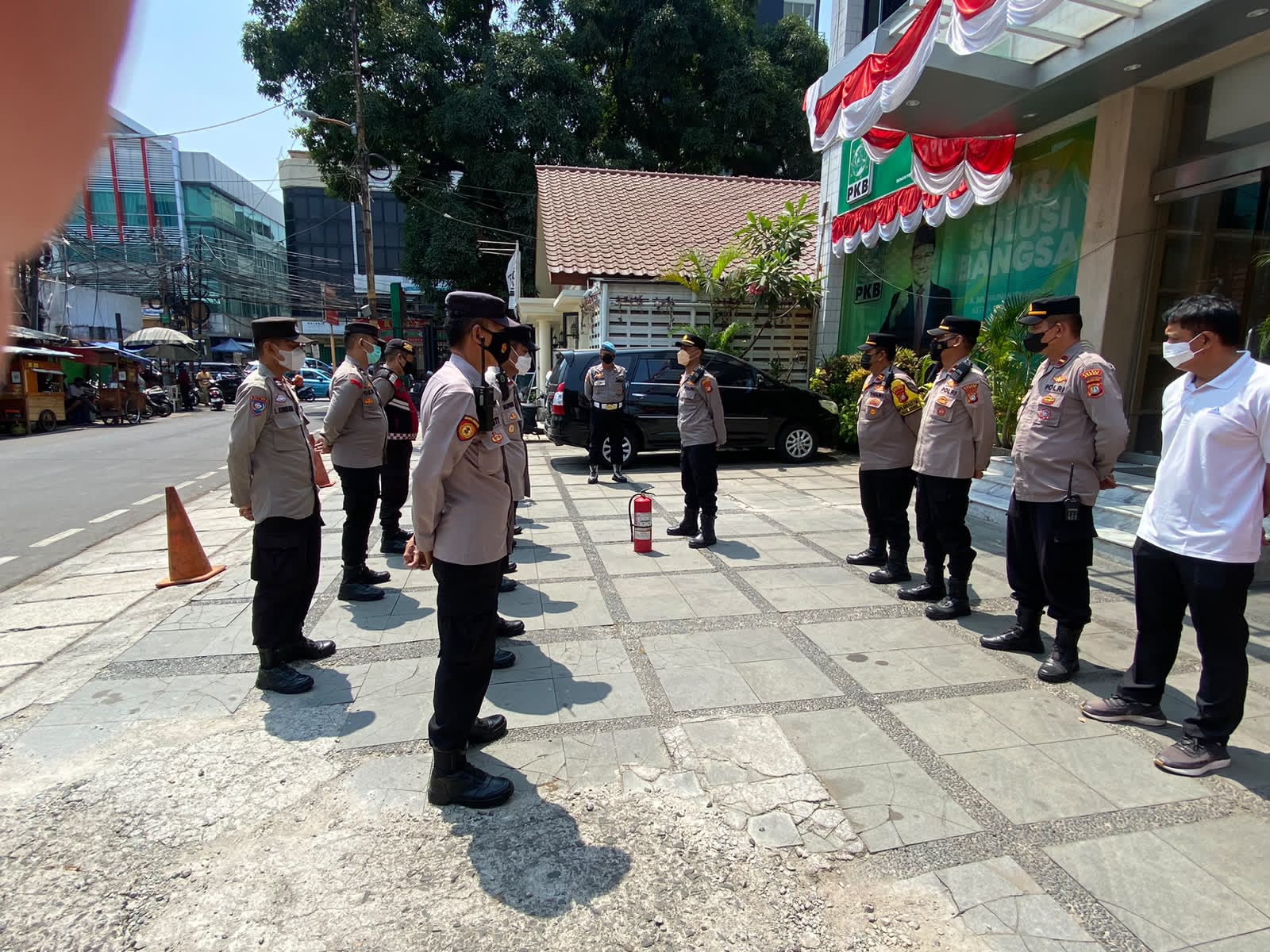 Polisi Siapkan Pengamanan Aksi Mahasiswa di Kantor DPP PKB Jakarta Pusat