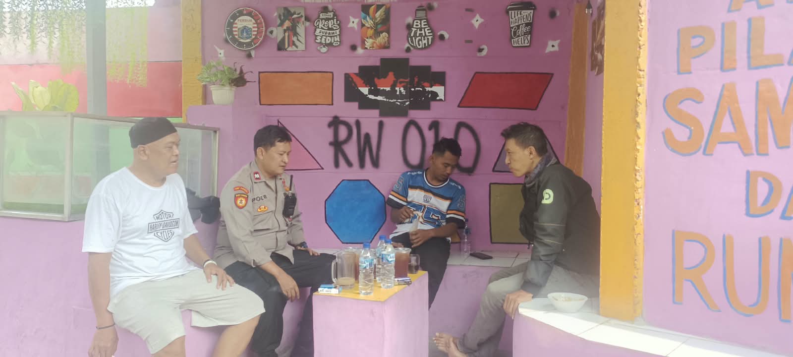 Kapolsubsektor Kampung Bali Ajak Warga Waspada Hoaks dan Aktif Laporkan Gangguan Kamtibmas