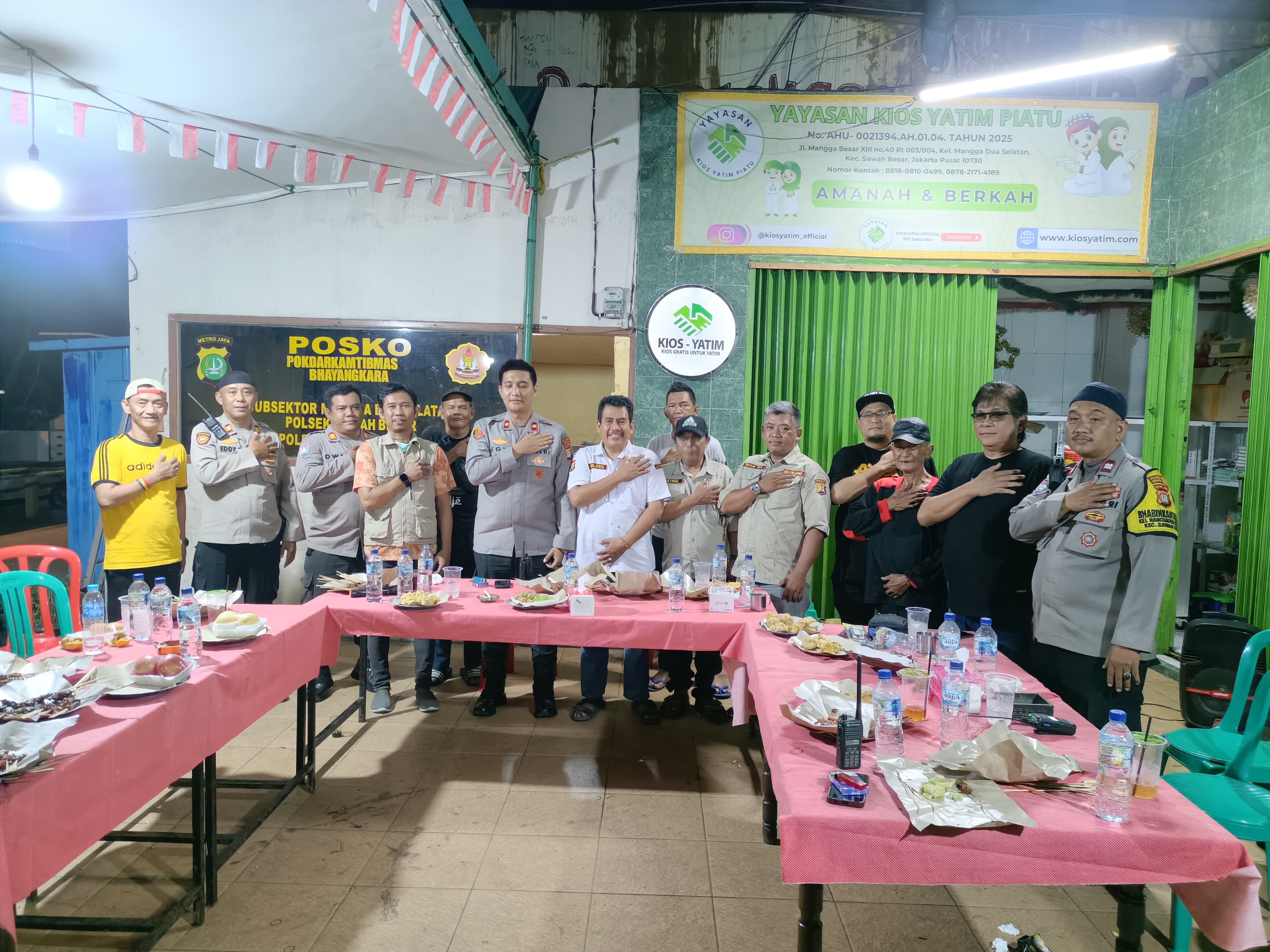 Kapolsek Sawah Besar Rangkul Pokdar Kamtibmas, Perkuat Deteksi Dini