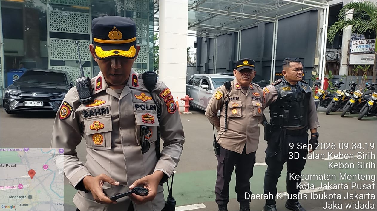 Aksi Tiga Organisasi Mahasiswa di Jakarta Pusat Dikawal 38 Personel Gabungan