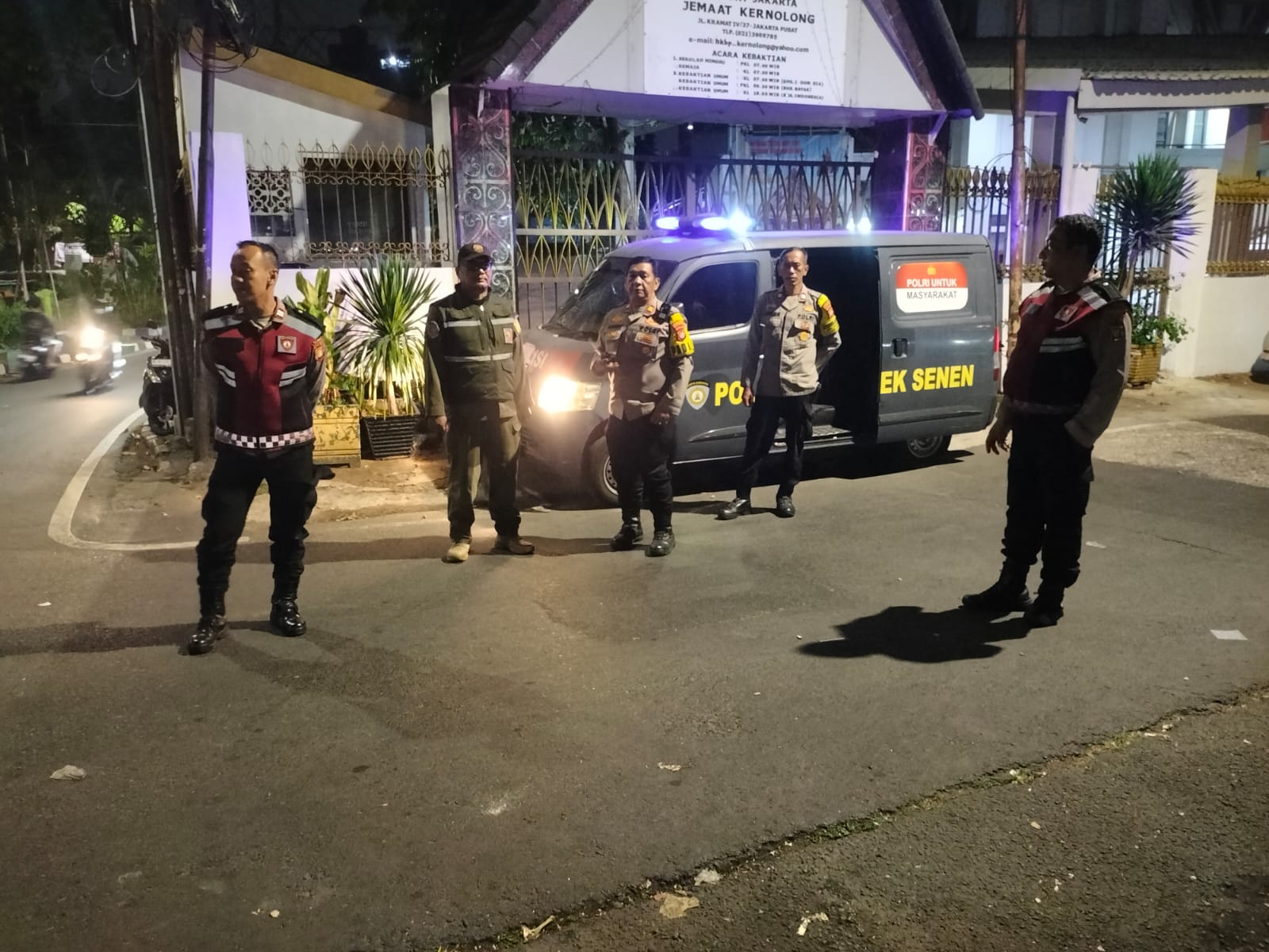 Patroli Tiga Pilar di Senen Sasar Titik Rawan 3C, Situasi Kondusif